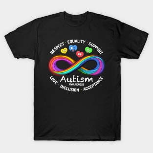 Autism Awareness Cartoon T-Shirt